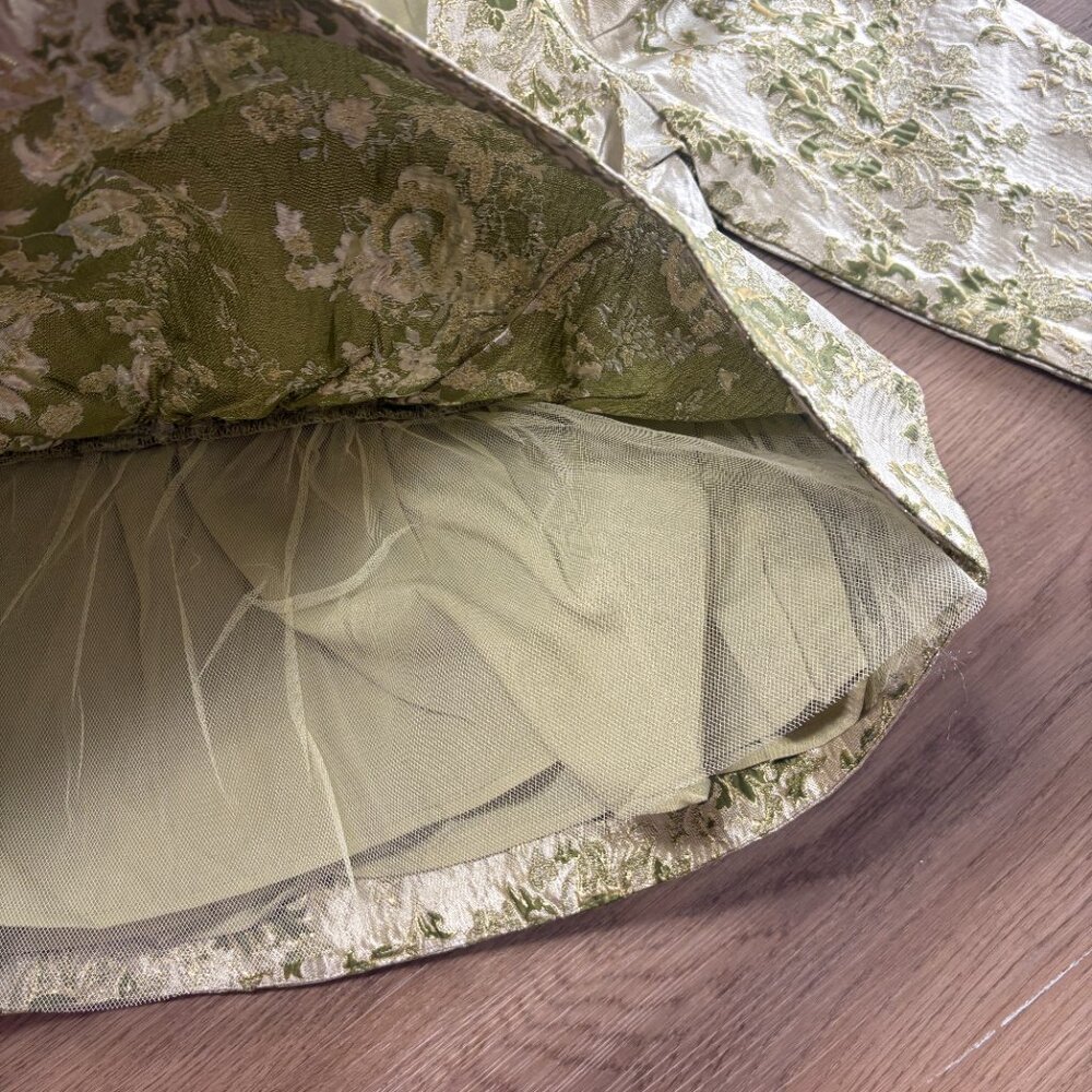 Tuckernuck Gold Floral Blouse - Picture 12 of 13